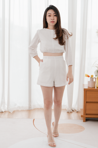 Poppy Shorts (White)